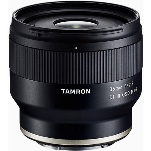 Tamron 35mm f/2,8 Di III OSD Objektiv für Sony E - Frontansicht