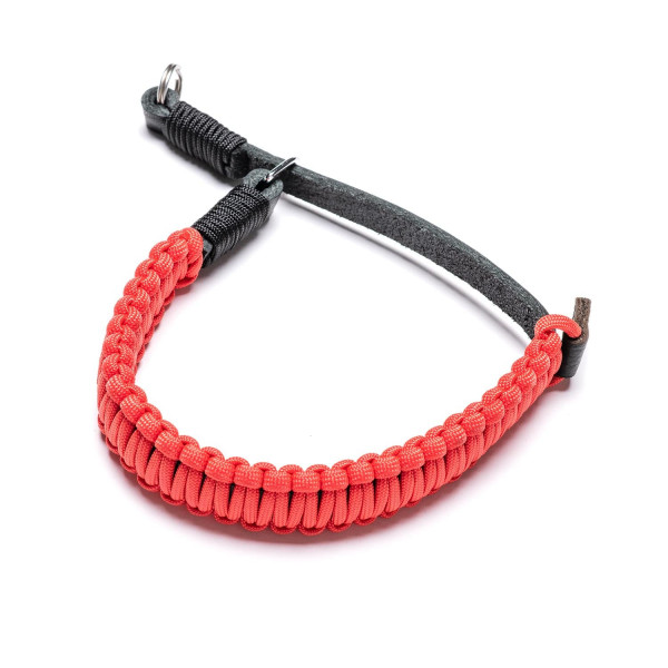 Leica Paracord Hand Strap Schwarz/Rot by COOPH