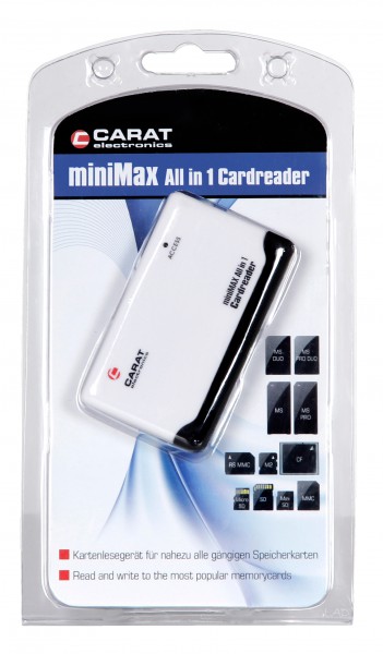 Carat miniMax All-in-One USB 2.0 Lesegerät